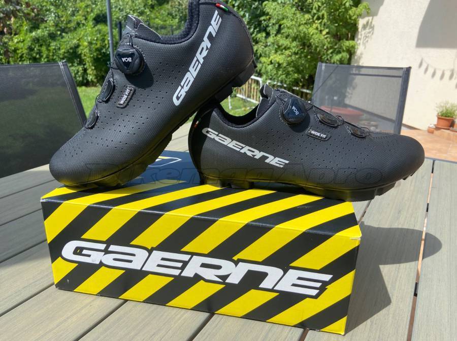 Szinte új Gaerne Wide, fekete, kerékpáros cipő, 44, SPD eladó Trail wide Cipő / Zokni / Kamásli 44 MTB, Gravel használt férfi/unisex ELADÓ