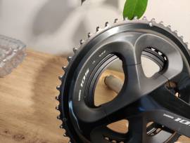 Újszerű Shimano 105 hajtómű 2×11 FC-R7000 Országúti / Gravel / Triatlon Alkatrész, Országúti Hajtásrendszer használt ELADÓ