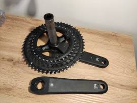 Újszerű Shimano 105 hajtómű 2×11 FC-R7000 Országúti / Gravel / Triatlon Alkatrész, Országúti Hajtásrendszer használt ELADÓ
