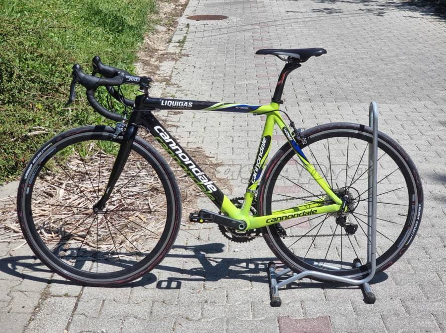 CANNONDALE Újsz.csúcs Cannondale Synapse outi full Dura Ace Országúti Shimano Dura Ace patkófék használt ELADÓ
