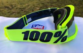 Új 100% Accuri 2 fluo sárga, arany tükrös lencsés szemüveg, védőszemüveg 100% Accuri 2 Szemüveg DH nem használt ELADÓ