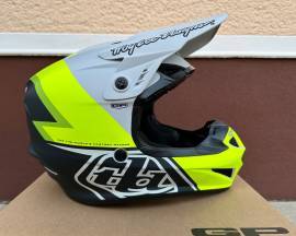 Új Troy Lee Designs GP Volt matt szürke/sárga sisak, bukósisak (S/M) Troy Lee Designs GP Helmets / Headwear MTB M new / not used For Sale