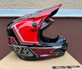 Új Troy Lee Designs GP Ritn piros/fekete sisak, bukósisak (S/M) Troy Lee Designs GP Helmets / Headwear MTB M new / not used For Sale