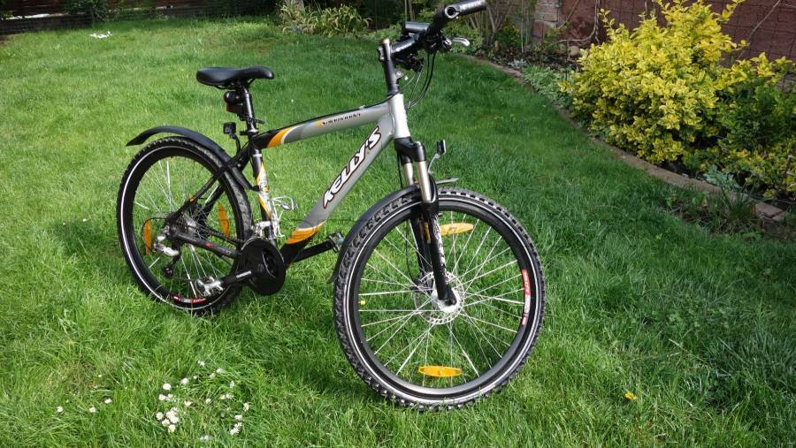 KELLYS SALAMANDER Mountain Bike 26" front suspension Shimano Deore used For Sale