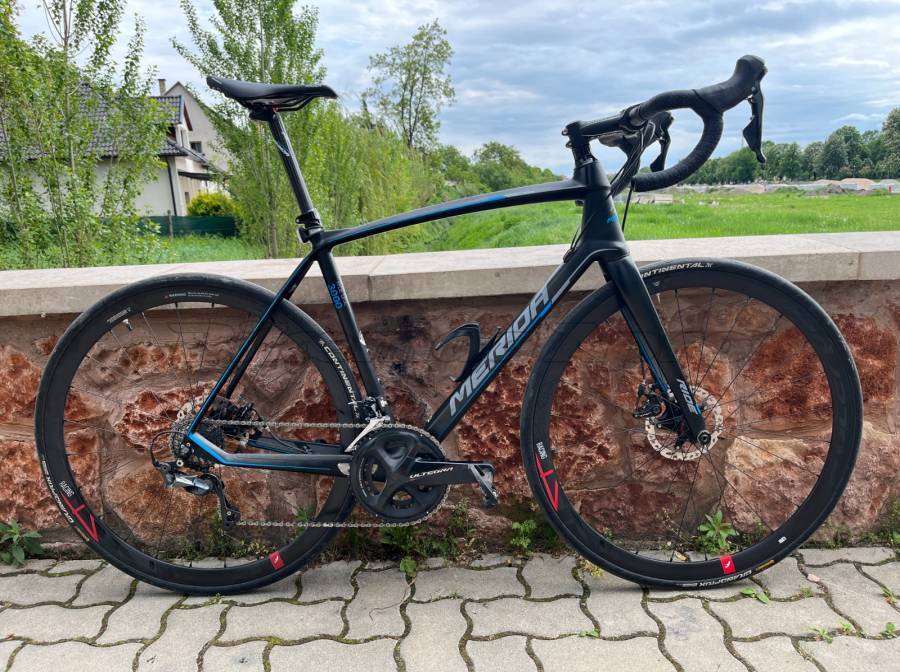 MERIDA Ride DISC 5000 carbon Országúti Shimano Ultegra tárcsafék használt ELADÓ
