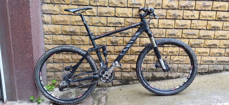 CANYON Nerve MR F8 Mountain Bike 26" dual suspension used For Sale