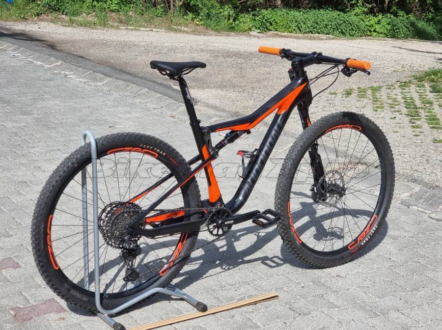 CANNONDALE 3 Mft-os csúcs Cannondale karbon kerék Lefty XT Mountain Bike 29" össztelós / fully Shimano Deore XT használt ELADÓ