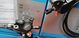 úh shimano mt200 tárcsafék szett mt200 Mountain Bike Alkatrész, MTB Fék / Fékszett nem használt ELADÓ
