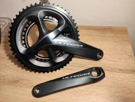 Új Shimano Ultegra 8000 hajtómű 2×11 FC-R8000 Országúti / Gravel / Triatlon Alkatrész, Országúti Hajtásrendszer nem használt ELADÓ