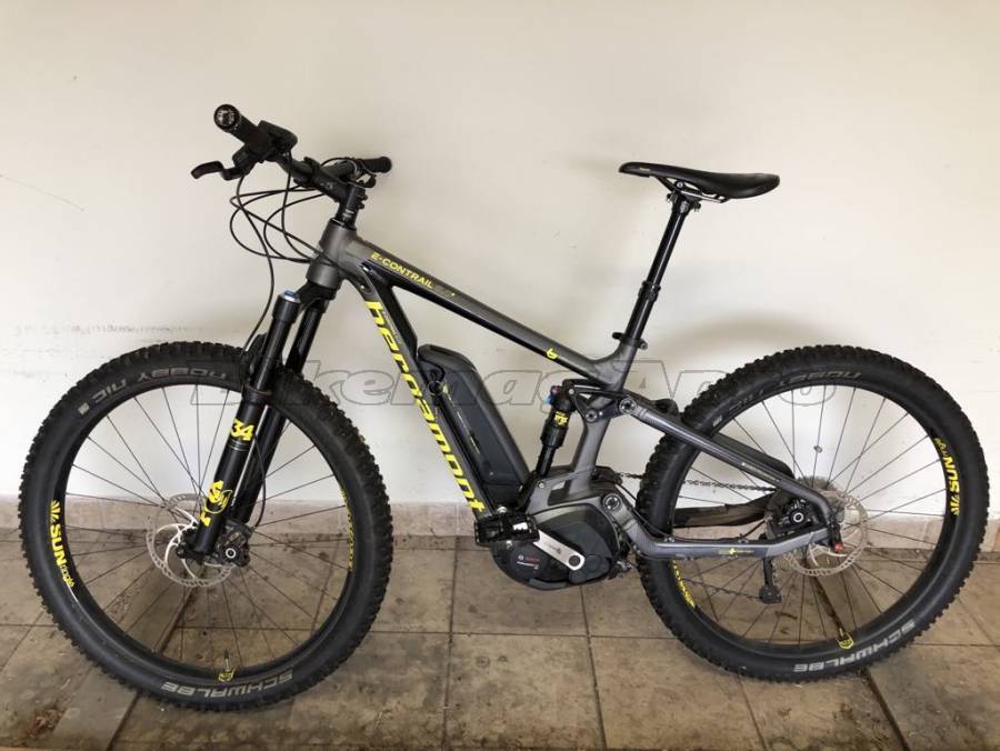 BERGAMONT E-CONTRAIL 8.0 Plus Electric Mountain Bike 27.5"+ dual suspension Bosch Shimano Deore XT used For Sale