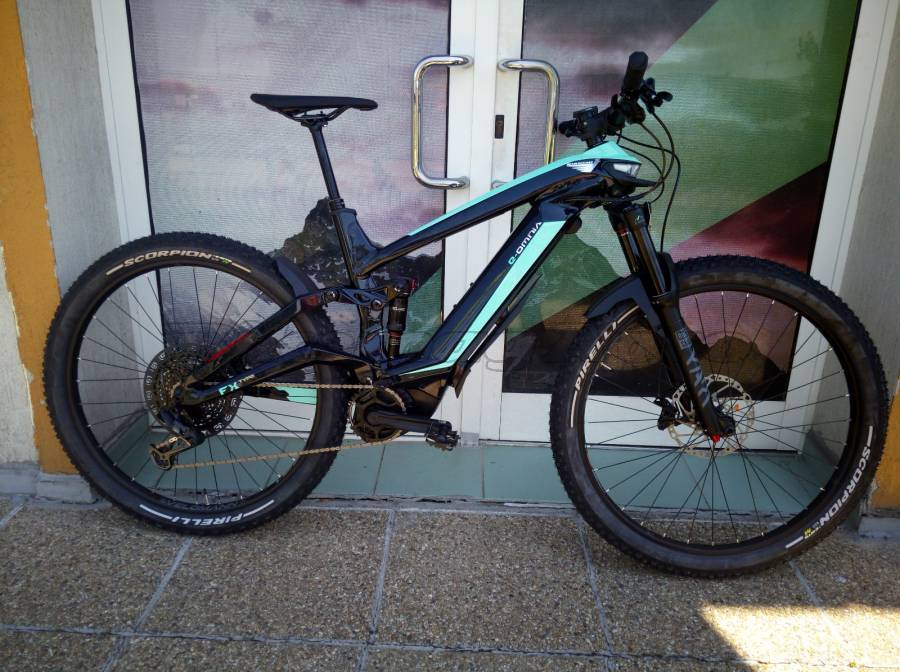 BIANCHI e-Omnia FX Type - GX Eagle 1x12 ( L) Electric Mountain Bike 29" dual suspension Bosch SRAM SX Eagle new with guarantee For Sale