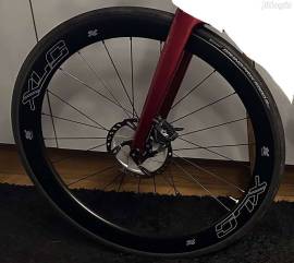Karbon kerékszett XLC/LP Országúti / Gravel / Triatlon Alkatrész, Országúti  Kerék / Felni / Gumi 700c (622) használt ELADÓ