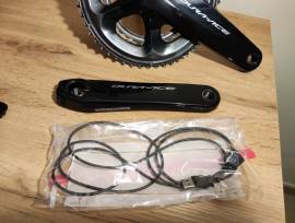 Szép állapotú Dura Ace FC-R9100-P wattmérős hajtómű  FC-R9100-P Országúti / Gravel / Triatlon Alkatrész, Országúti Hajtásrendszer használt ELADÓ