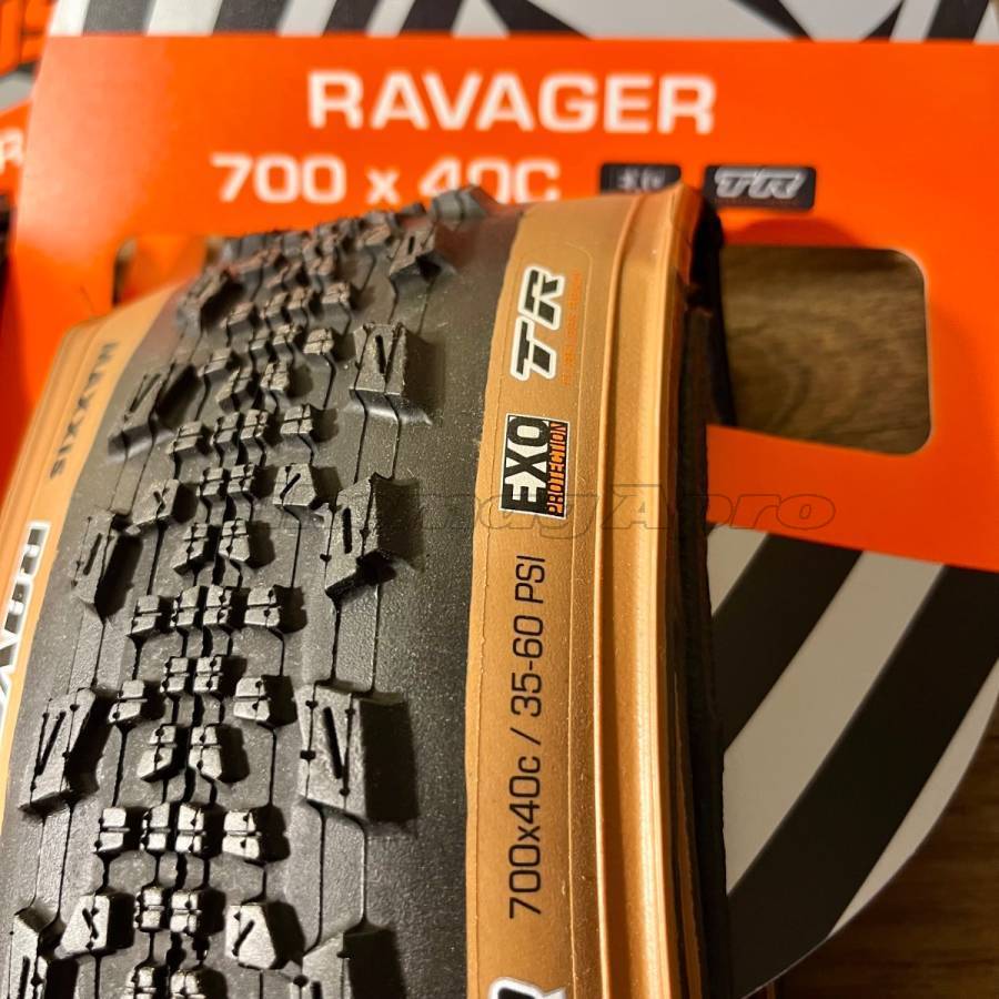 Maxxis Ravager 700X40C Maxxis Ravager 700X40C Road Bike & Gravel Bike & Triathlon Bike Component, Road Bike Wheels / Tyres 29" new / not used For Sale