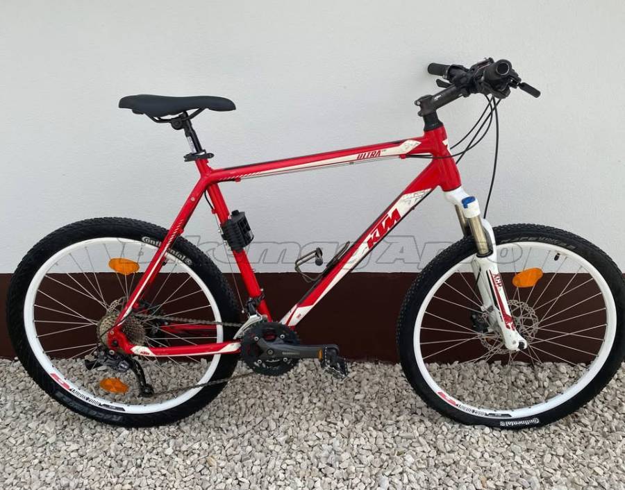 KTM Ultra Fire Mountain Bike 26" elöl teleszkópos Shimano SLX használt ELADÓ