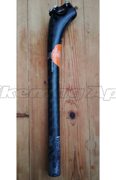 Karbon nyeregcső (27,2 mm, 350 mm) noname Országúti / Gravel / Triatlon Alkatrész, Országúti Nyereg / Nyeregcső használt ELADÓ