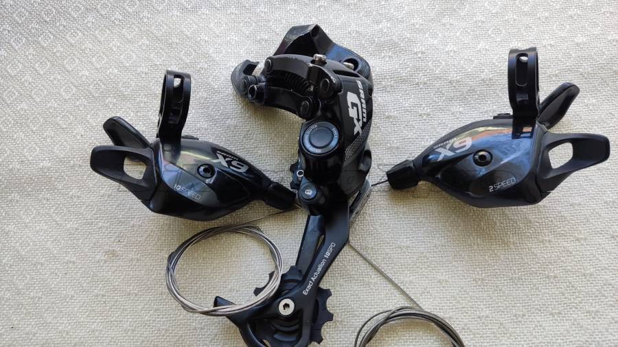 Sram X9/GX 2x10 váltószett Sram GX Mountain Bike Alkatrész, MTB Váltó / Váltószett használt ELADÓ