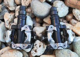 Shimano PD-M520 SPD kerékpáros pedál eladó Shimano PD-M520 Mountain Bike Components, MTB Drivetrain used For Sale