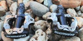 Shimano PD-M520 SPD kerékpáros pedál eladó Shimano PD-M520 Mountain Bike Alkatrész, MTB Hajtásrendszer használt ELADÓ