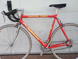 _EGYÉB SANNINO RACING TEAM gyönyörű Vintage Olasz verseny Országúti Shimano Ultegra patkófék használt ELADÓ
