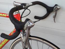 _EGYÉB SANNINO RACING TEAM gyönyörű Vintage Olasz verseny Országúti Shimano Ultegra patkófék használt ELADÓ