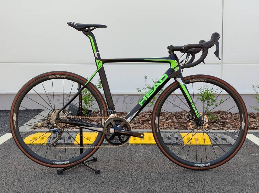 HEAD I-SPEED DISC RACE M méret Road bike Shimano Ultegra disc brake used For Sale