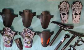 Eladó kerékpár alkatrészek, kiegészítők ! Enduro Downhill MTB Mountain Bike Components, MTB Drivetrain used For Sale