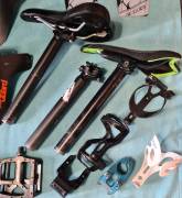 Eladó kerékpár alkatrészek, kiegészítők ! Enduro Downhill MTB Mountain Bike Components, MTB Drivetrain used For Sale