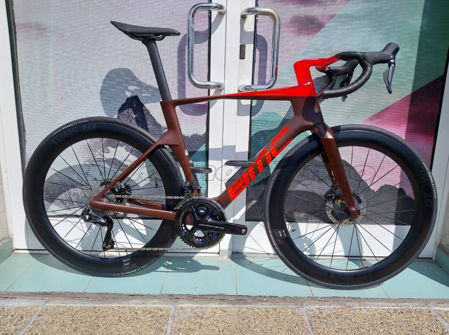 BMC Teammachine R 01 TWO Dura-Ace Di2 ( 54) ( -2 M-Ft) Road bike Shimano Dura Ace Di2 disc brake new with guarantee For Sale