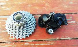 Shimano 105 (5800) szett – kazetta + hátsó váltó + lánc Shimano 105 (5800)  Road Bike & Gravel Bike & Triathlon Bike Component, Road / Gravel Bike Derailleurs mechanical Shimano 105 used For Sale