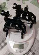 Új patkófék szett alu/titánium, nagyon könnyű! . Road Bike & Gravel Bike & Triathlon Bike Component, Road Bike Brakes & Brake Parts mechanical new / not used For Sale