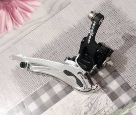 Campagnolo Potenza első váltó, 2x11. Használt, új állapotú!  .  Road Bike & Gravel Bike & Triathlon Bike Component, Road / Gravel Bike Derailleurs mechanical used For Sale
