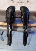 Campagnolo Athena Ergopower karbon fékváltókar szett. Újszerű! 2x11 sebességes. .  Országúti / Gravel / Triatlon Alkatrész, Országúti Fék / Fékváltókar mechanikus használt ELADÓ