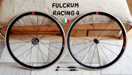 Fulcrum Racing 4 C17 országúti kerékszett. Használt, új állapotú! Campa 1-11 speed rotor, 622x17C. . Országúti / Gravel / Triatlon Alkatrész, Országúti  Kerék / Felni / Gumi használt ELADÓ