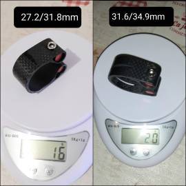 Új karbon (3k carbon) nyeregcső bilincs, 27.2-es és 31.6-os nyeregcsőhöz. Ár/db! . Road Bike & Gravel Bike & Triathlon Bike Component, Road Bike Saddles & Seat Posts new / not used For Sale