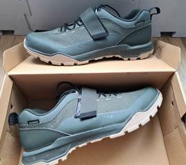 Shimano cipő Shimano EX5 SH-EX500 Olive (zöld) Cipő / Zokni / Kamásli 44 MTB használt férfi/unisex ELADÓ