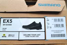 Shimano cipő Shimano EX5 SH-EX500 Olive (zöld) Cipő / Zokni / Kamásli 44 MTB használt férfi/unisex ELADÓ