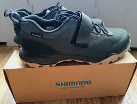 Shimano cipő Shimano EX5 SH-EX500 Olive (zöld) Cipő / Zokni / Kamásli 44 MTB használt férfi/unisex ELADÓ