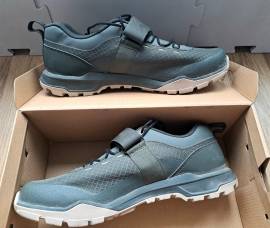 Shimano cipő Shimano EX5 SH-EX500 Olive (zöld) Cipő / Zokni / Kamásli 44 MTB használt férfi/unisex ELADÓ