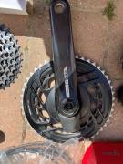 Sram Force eTap AXS wattmérős szett Sram Force (grey unicorn) Országúti / Gravel / Triatlon Alkatrész, Országúti Hajtásrendszer SRAM Force eTap AXS használt ELADÓ