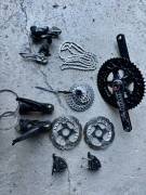 DI2-re váltás miatt eladnám Ultegra R8000 tárcsafékes szettem Shimano Ultegra R8000 Országúti / Gravel / Triatlon Alkatrész, Országúti Hajtásrendszer használt ELADÓ