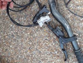 1 pár avid juicy fék 203 mm-es adapterekkel avid juicy 3 Mountain Bike Alkatrész, MTB Fék / Fékszett használt ELADÓ