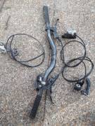 1 pár avid juicy fék 203 mm-es adapterekkel avid juicy 3 Mountain Bike Components, MTB Brakes & Brake Parts used For Sale
