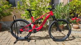 GHOST ASX 6.7+ Electric Mountain Bike 29" front 27.5" back (Mullet) dual suspension Bosch SRAM NX Eagle used For Sale