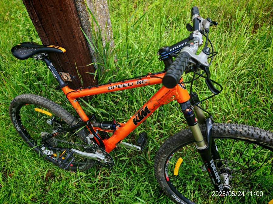 KTM speed RC Mountain Bike 26" dual suspension Shimano Deore XT used For Sale