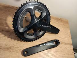 Újszerű Shimano Ultegra 8000 hajtómű 2×11 FC-R8000 Road Bike & Gravel Bike & Triathlon Bike Component, Road Bike Drivetrain used For Sale