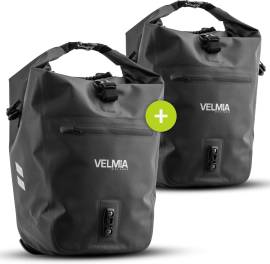 Új Velmia kerékpáros bicikils táska hátsó csomagtartóra 2 darabos szett - Bike & Cycling Bags new / not used For Sale