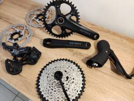 Új GRX 610 szett 1×12 GRX 610 Országúti / Gravel / Triatlon Alkatrész, Országúti Fék / Fékváltókar mechanikus nem használt ELADÓ