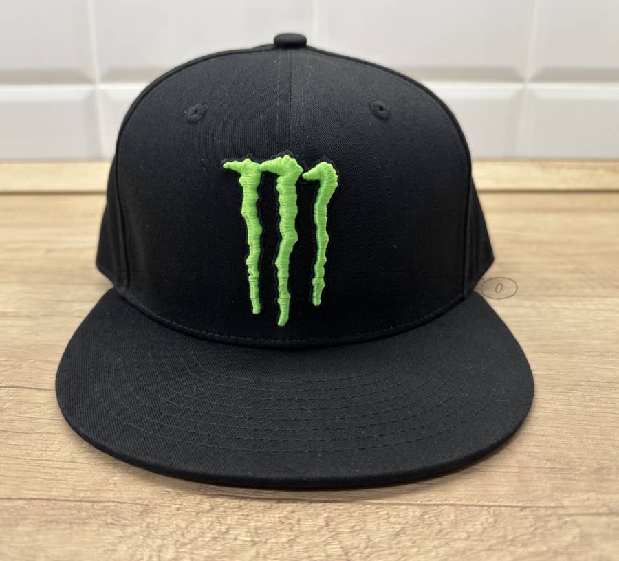 Új Monster Energy fekete színű sapka, snapback Monster Energy sapka Sisak / Sapka nem használt ELADÓ