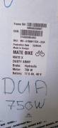MATE BIKE X Dusty Army (MX-0750BF17CH-DUA) Electric Fatbike _Other manufacturer new / not used For Sale